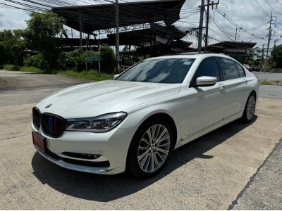 BMW 740Li Pure Excellence G12 ปี 2018 สีขาว มือเดียว ไมล์น้อยสุดในตลาดช้าอดแน่นอน รูปที่ 0