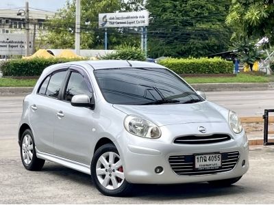 NISSAN MARCH มือสอง 1.2 V XTRONIC CAT ปี 2012 เกียร์อัตโนมัติ ไมล์ 153585กิโล รูปที่ 0