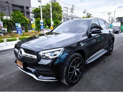 2022 BENZ GLC300e AMG DYNAMIC สีดำ เลขไมล์เพียง 37,XXX KM. รูปที่ 0