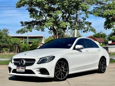 Benz C220d AMG Dynamic (W205) ปี2020 สีขาว รูปที่ 0