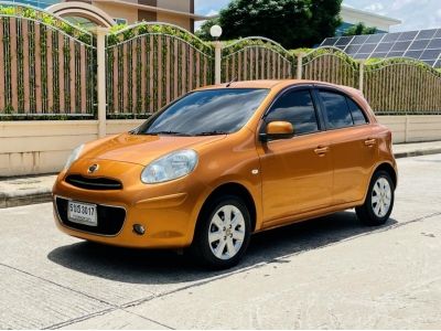 NISSAN MARCH 1.2 VL ปี 2012 เกียร์AUTO สภาพนางฟ้า รูปที่ 0