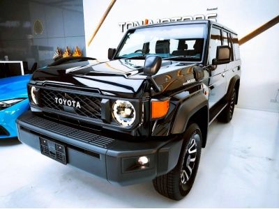 2024 Toyota Land Cruiser 70 Series สีดำ  retro ย้อนยุค สุดคลาสสิค รูปที่ 0