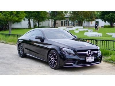 ขาย Mercedes Benz C43 Coupe Amg Facelift ปี 2019 สีดำ มือเดียว ไมล์น้อย วารันตีเหลือ ยางใหม่ รูปที่ 0