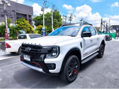 2024 FORD RANGER DOUBLE CAB 2.0  STORMTRAK 4x2 Bi-Turbo สีขาว วิ่งน้อยมาก 2,XXX KM. รูปที่ 0