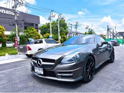 2016 BENZ SLK 200 AMG 9 Speed สีน้ำตาล ภายในแดง วิ่งเพียง 83,xXX KM.