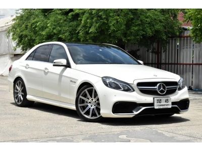 Mercedesbenz E63 AMG E250 CGI เกียร์ออโต้  เครื่องเบนซิน สีขาว