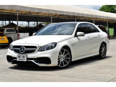 Mercedesbenz E63 AMG E250 CGI เกียร์อโต้  เบนซิน สีขาว  ปี2011  ไมล์ 24,xxxkm.