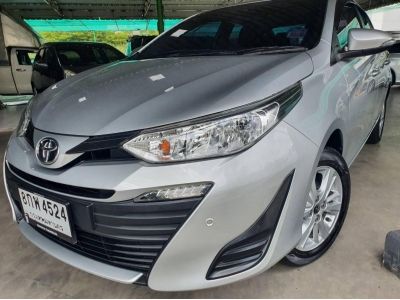 Toyota Yaris ATIV 1.2E ปี2019 Auto มือ1 สีบรอนซ์เงิน รูปที่ 0