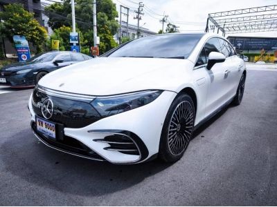 2022 BENZ EQS 450 Plus AMG Premium  สีขาว เลขไมล์ 5,948 K