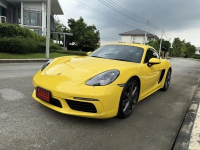 Porsche 718 Cayman รถศูนย์ AAS มือเดียว ประวัติครบ ปี 2018 แท้ วิ่ง 60,000 โล รูปที่ 0