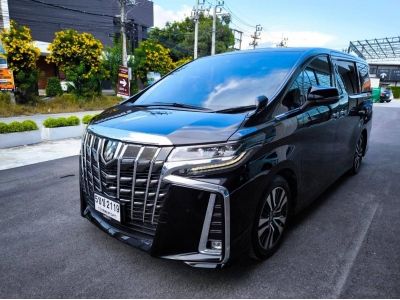 2019 TOYOTA ALPHARD 2.5 SC PACKAGE สีดำ เกียร์ออโต้  วิ่งเพียง 83,XXX KM.