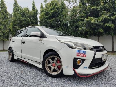 YARIS 1.2่ ปี17 สีขาว รถสวย ราคาประหยัด พร้อมใช้