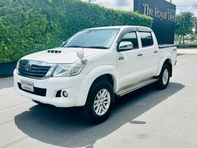 TOYOTA HILUX VIGO 2.5 E PRERUNNER DOUBLE CAB ปี 2014 เกียธรรมดา มือเดียวป้ายแดง ไมล์ 190,xxx km.แท้ๆ