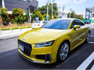 2022 AUDI TT 2.0 45 TFSI QUATTRO S Line สีเหลือง วิ่งเพียง 53,XXX KM รูปที่ 0