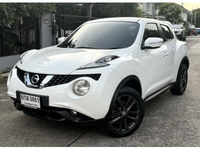 ไมล์ 70,000 กม. โทร.0922639576 เอ๋ Nissan Juke 1.6V Minorchange  ปี 2017 สีขาว ออโต้ เบนซิน ไมล์ 7x,xxx km. รูปที่ 0