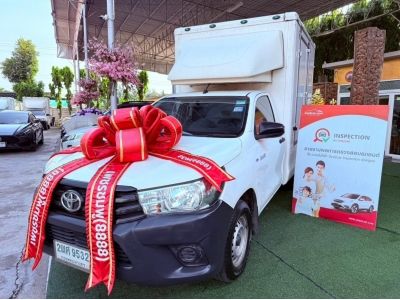 TOYOTA REVO SINGLECAB 2.4 J ตู้แห้ง ปี 2019 ตู้แห้ง ความสูง 180 ซม เปิดได้ 2 ด้าน ด้านข้างและด้านหลัง