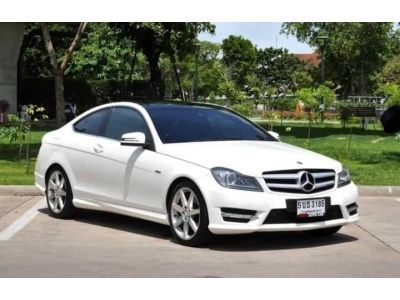 Mercedes Benz C180 1.8 CGI Coupe ปี 2012 ไมล์น้อยมาก 85,xxx km