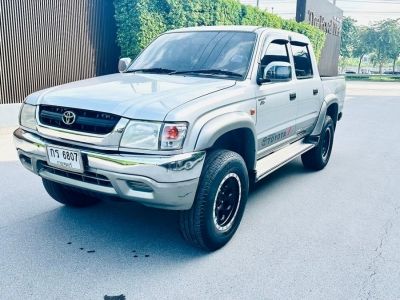 TOYOTA HILUX TIGER 2.5 DOUBLE CAB ปี 2003 SPORTCUSER เกียร์ออโต้ขับ 2 ไมล์ 3xx,xxx km.