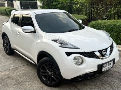 Nissan Juke 1.6V Minorchange  ปี 2017 สีขาว ออโต้ เบนซิน ไมล์ 7x,xxx km.