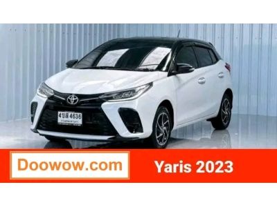 TOYOTA YARIS 1.2 SPORT X HATCHBACK เกียร์ออโต้ ปี 2023