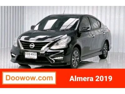 NISSAN ALMERA 1.2E SPORTECH CVT เกียร์ออโต้ ปี 2019