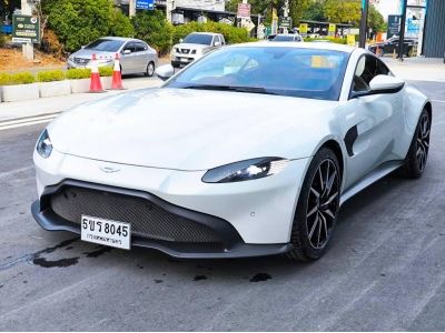 2022 Aston Martin Vantage V8 สีขาว Mileage 18,979 km.