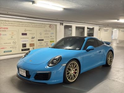 เจ้าของขายเอง Porsche 911 Carrera S (991.2) ปี 2017 full option สี Miami blue มีไฟแนนซ์เหลือ