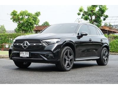 BENZ GLC350e AMG Dynamic 4MATIC 2023 สีดำ รถสวยไมล์น้อย วารันตี 3 ปี