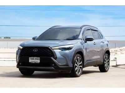 TOYOTA Corolla CROSS 1.8 Hybrid Premium Safety TOP สุด ปี 2021 รถบ้าน มือเดียวป้ายแดง ไมล์น้อย 67,xxx km.