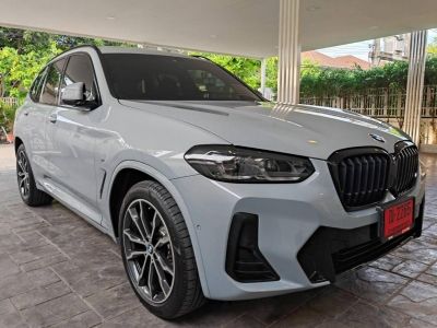 Bmw X3 20d​ M​ Sport​ Lci 2023 Top​ option​ สีเทา หลังคาแก้ว มือเดียวออก เลขไมล์ 4x,xxx km.