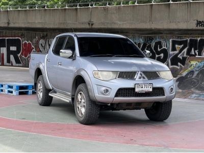 ขายรถ Mitsubishi Triton 2.4 Plus 4 ประตู ปี 2013 สีเทา เกียร์ธรรมดา