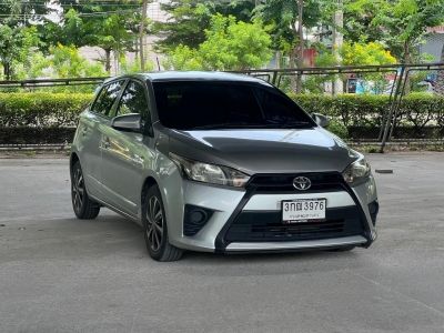 ขายรถ Toyota Yaris 1.2J ปี 2014 สีเทา เกียร์ออโต้