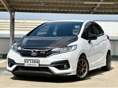 ไมล์ 60,000 กม. โทร.0922639576 เอ๋ HONDA JAZZ GK สีขาว ปี 2020 ท๊อป Rs รถมือเดี่ยว