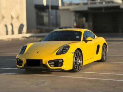 Porsche​ 981 Cayman​ 2.7 สีเหลือง มือเดียว ปี 2016 วิ่ง 52,xxx ไมล์​แท้​