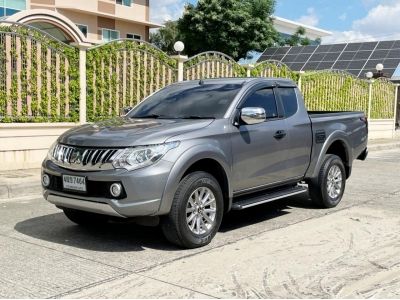 MITSUBISHI TRITON ALL NEW MEGA CAB 2.4 GLS Ltd Plus ปี 2016 เกียร์MANUAL 6 SPEED สภาพนางฟ้า