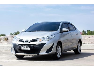 TOYOTA Yaris ATIV 1.2E CVT A/T ปี 2018 จด 2019 เลขไมล์ 122,xxx km.