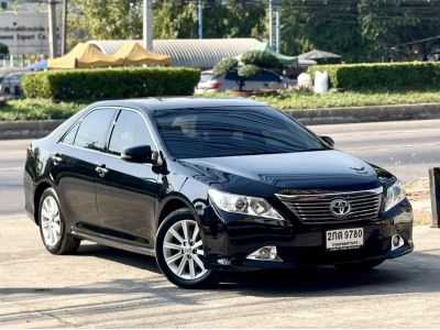 ขาย Camry Toyota Camry 2.5 G ปี 2013 เบนซิน เกียร์อัตโนมัติ  เลขไมล์120000 ไม่เคยติดแก๊ส ฟรีดาวน์ ฟรีส่งรถถึงบ้าน