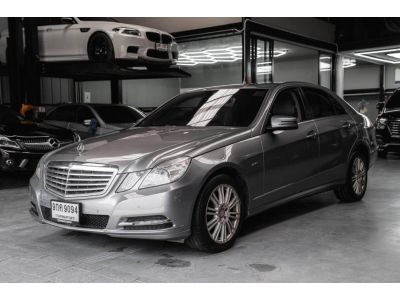 Mercedes Benz E200 1.8 CGI BlueEFFICIENCY ELEGANCE W212 ปี 2011 วิ่ง 120,xxx km.