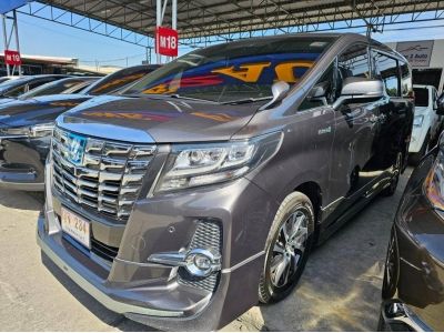 TOYOTA ALPHARD 2.5 SR C-Package E-Four 4WD 2017  จด 2018