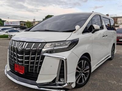 มือเดียว Toyota​ Alphard​ Sc​ package​ 2020​ Top​ option​ Blindspot เลขไมล์​ 16x,xxx​ km.