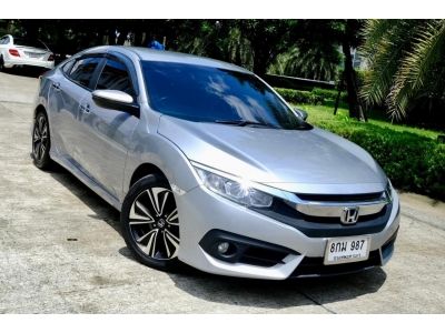 Honda Civic 1.5 Turbo CVT AT ปี 2017 เทา ไมล 12x,xxx KM