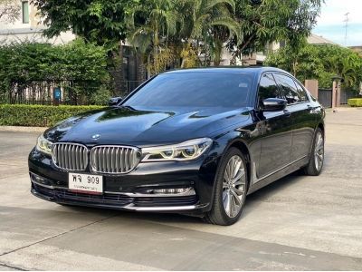 BMW 740LI สีดำ ปี 2016 ไมล์น้อย 90,000 km.