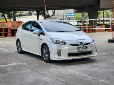 ขายรถ Toyota Prius 1.8TRD Hybrid  ปี 2011 สีขาว เกียร์ออโต้