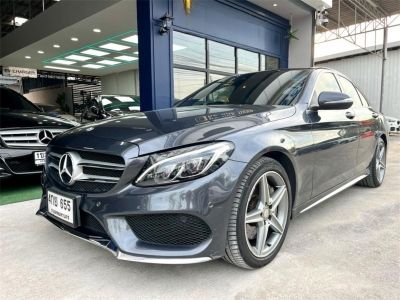 มือเดียว ไมล์แท้ 38,xxx กม. 2015 BENZ C300 BLUETEC HYBRID AMG DYNAMIC