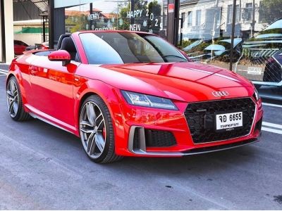 2021 AUDI TT 2.0 ROADSTER 45 TFSI QUATTRO หลังคาผ้าใบสีดำ สีแดง วิ่งเพียง 18,,XXX KM.