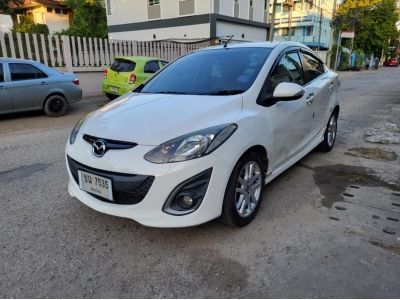 2013แท้ รถมือเดียวสีขาวMazda 2 Max 4Dr รองท็อป ไมล์​ 115,000 km.