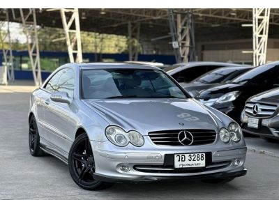 CLK240 W209 Sunroof รถนำเข้าแท้ๆ สวย มีเสน่ห์ ไมล์น้อย