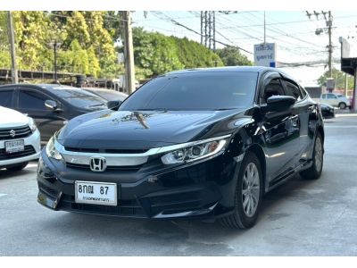 HONDA CIVIC 1.8 E  ปี 2019 มือเดียว ไมล์แท้ 83,xxx km.