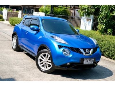 Nissan Juke 1.6V Minorchange  ปี 2016 สีน้ำเงิน auto ไมล์ 80,000 กม. รถสวย พร้อมใช้