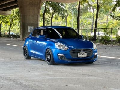 ขายรถ Suzuki Swift Eco 1.2GL ปี 2018 สีน้ำเงิน เกียร์ออโต้